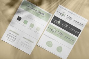 Charte graphique du Salon by Bertille