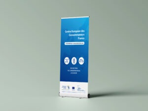 Roll-up du Centre Européen des Consommateurs France