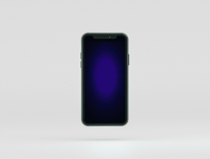 Mockup d'un flyer animé pour l'épicerie O'Hanout sur écran de smartphone - Sarah La Selva