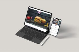 Affichage du site Internet de l'épicerie O'Hanout sur ordinateur et mobile - Sarah La Selva