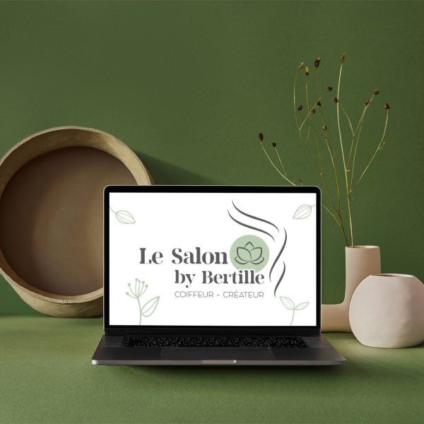 Mockup - Logo web Le Salon by Bertille - Sarah La Selva | Design Graphique